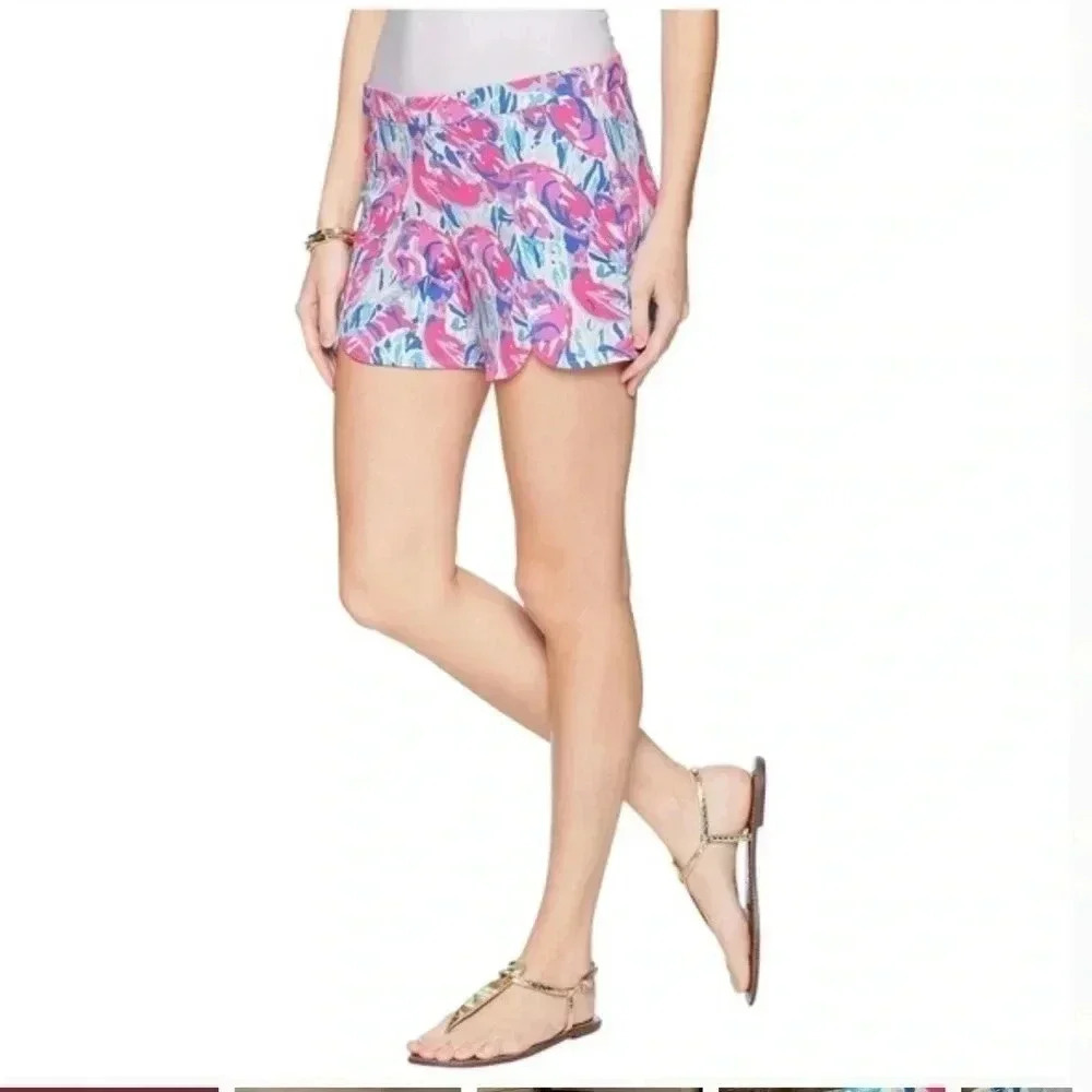 Lilly Pulitzer Cotton‎ Hazelle Stretch Shorts Size 2